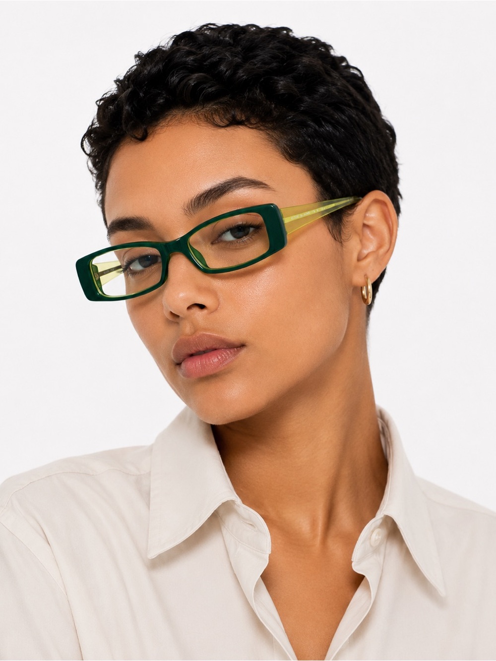Miu Miu vintage Green Rectangular Glasses - Picture 9 of 9